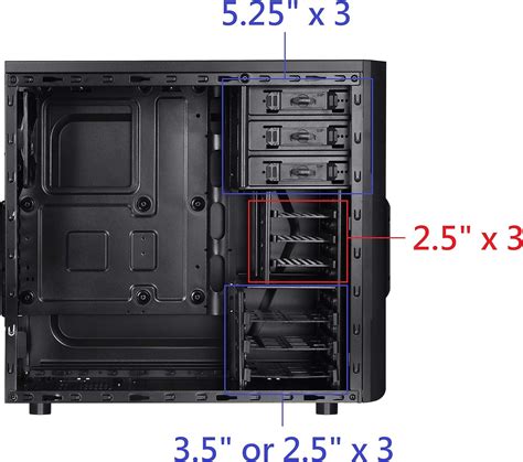 perforated metal computer housing|Thermaltake Versa H22 Black ATX Mid Tower Perforated Metal .